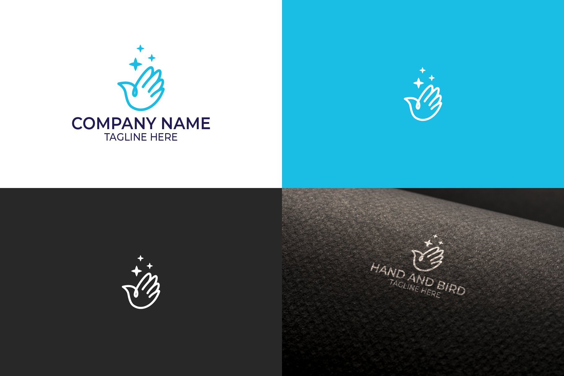 Hand Logo Design preview image.