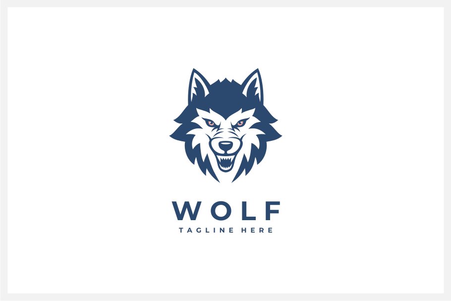 Wolf Logo – MasterBundles