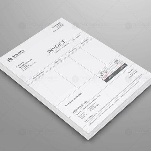 INVOICE ONE cover image.