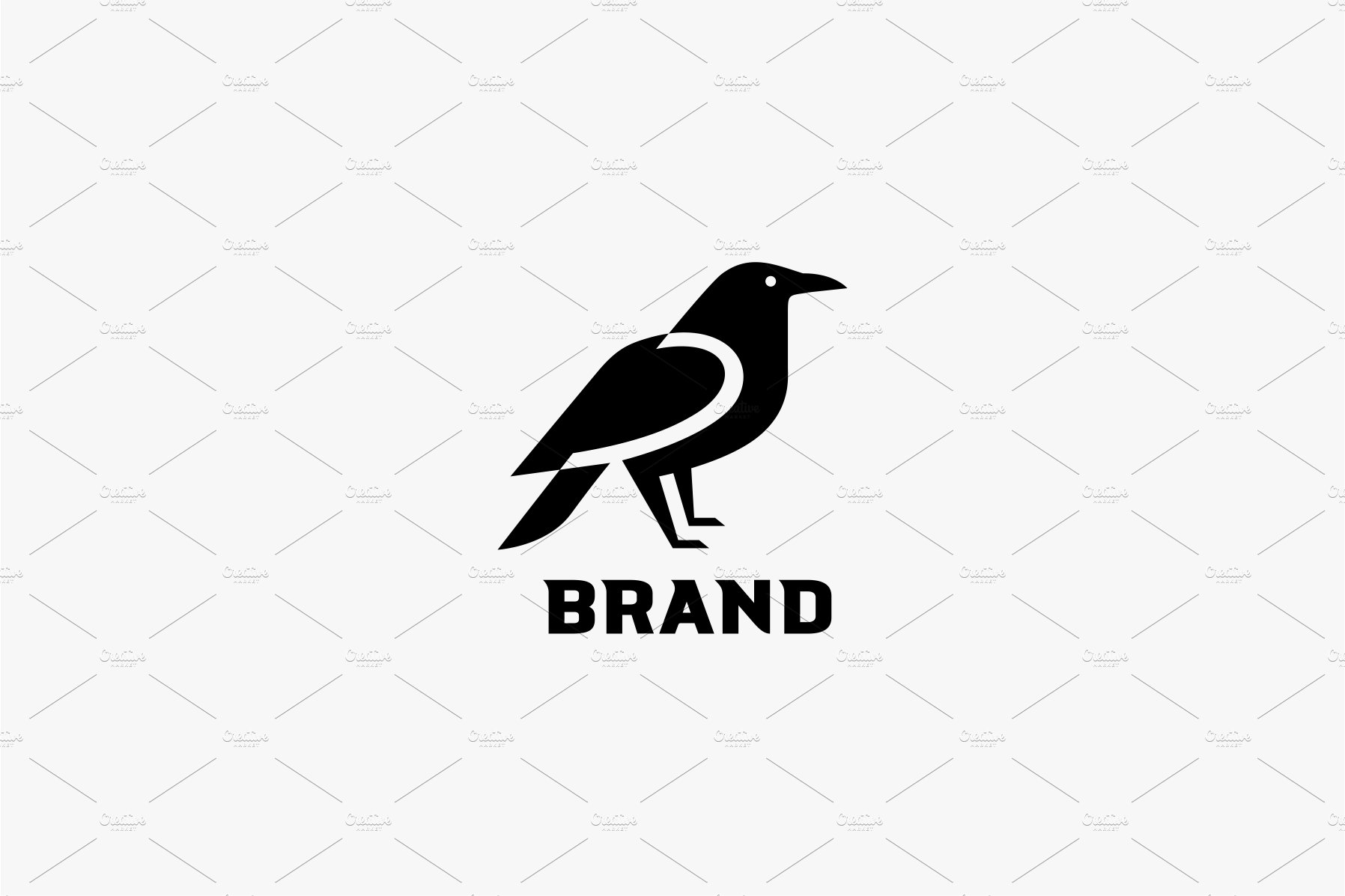 Crow Logo Design cover image.