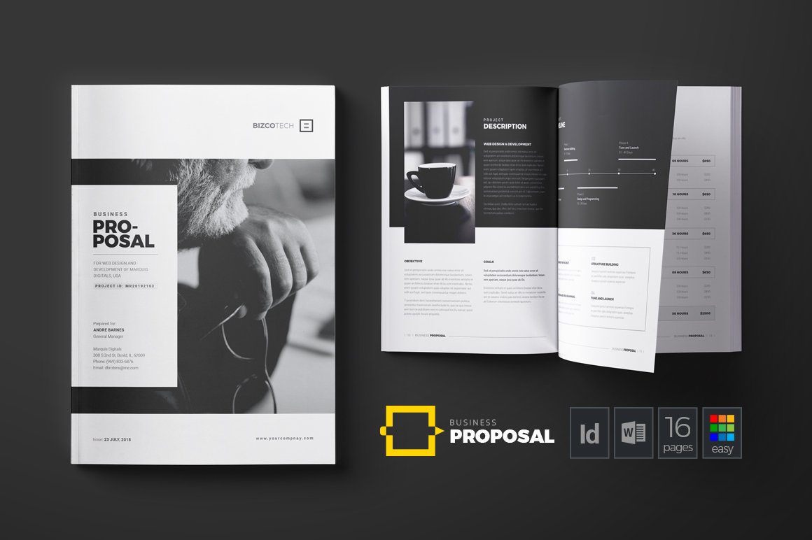 Business Proposal cover image.