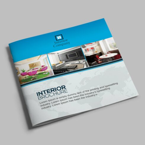 Square Bifold Interior Brochure cover image.