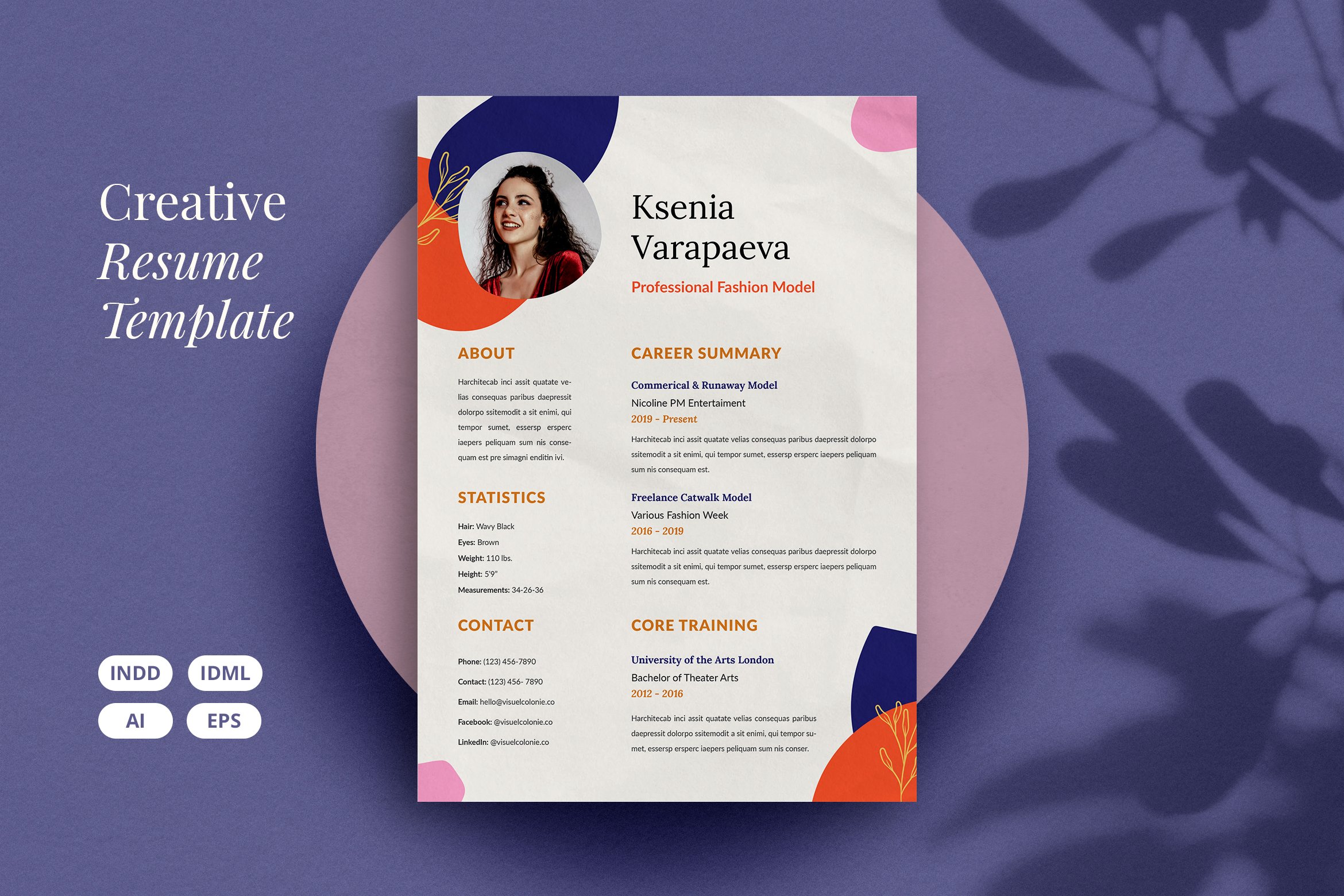 CV Resume | Creative cover image.
