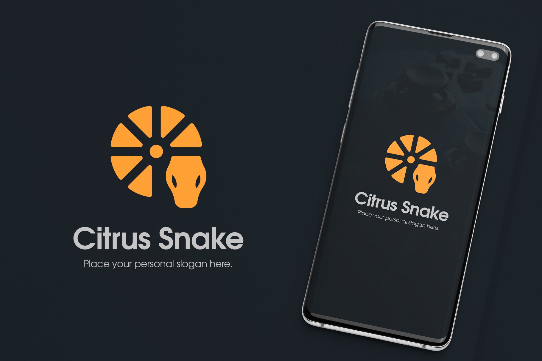 Lemon Citrus Snake Logo cover image.