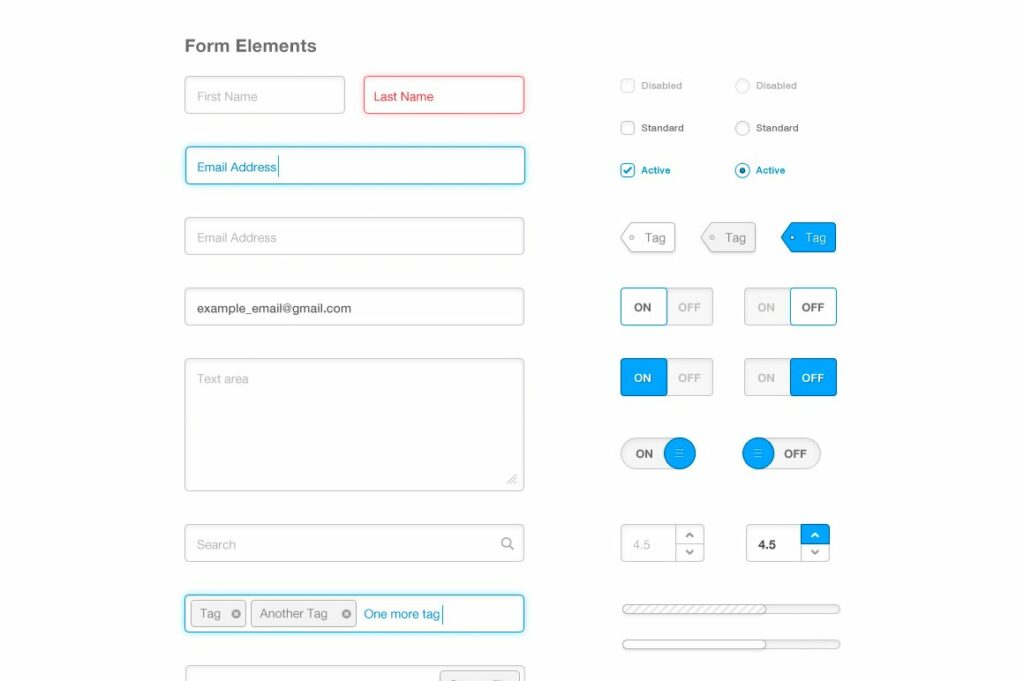 Complete UI Kit (PSD) – MasterBundles