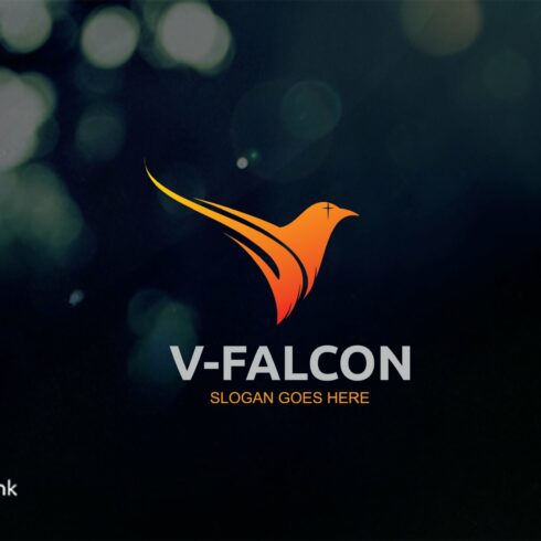 V- Falcon Logo cover image.