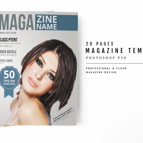 Magazine Template 48 cover image.