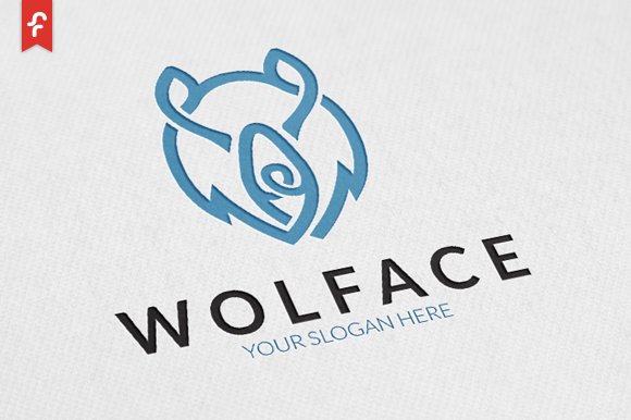 Wolf Face Logo cover image.