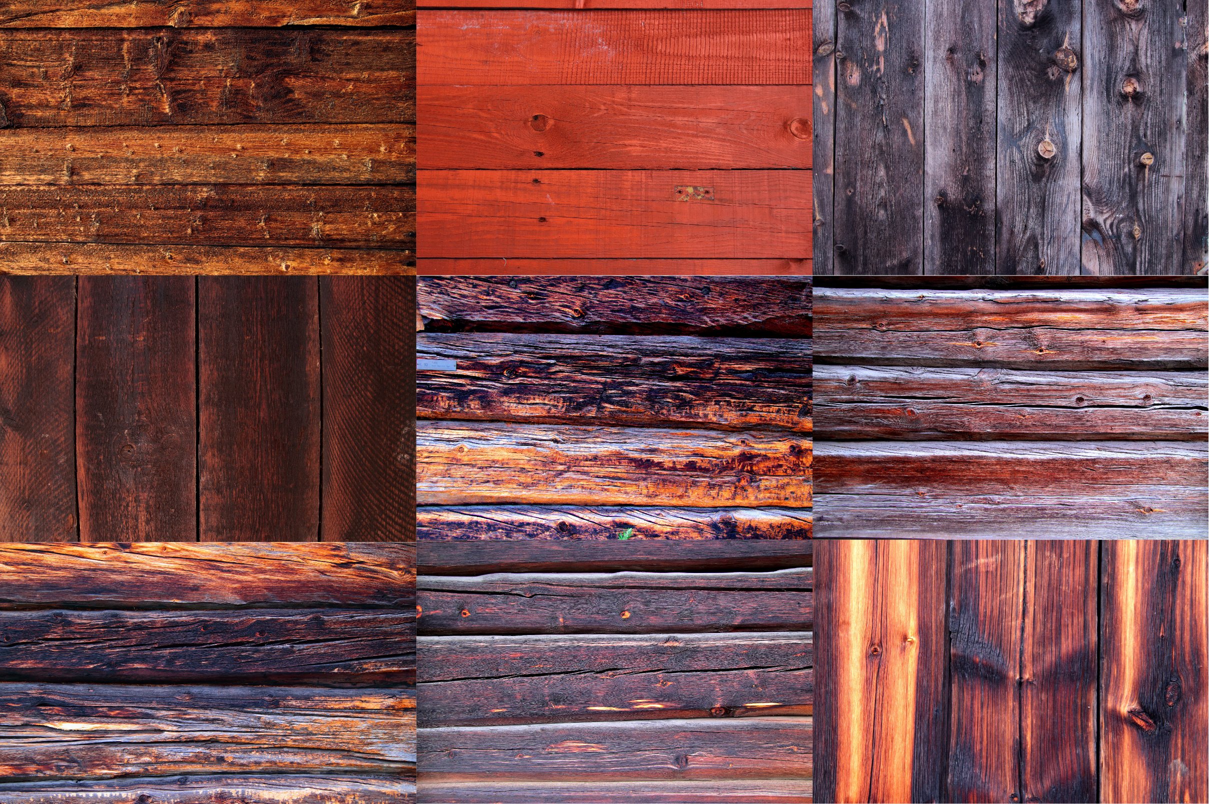 Wood textures from Norway preview image.