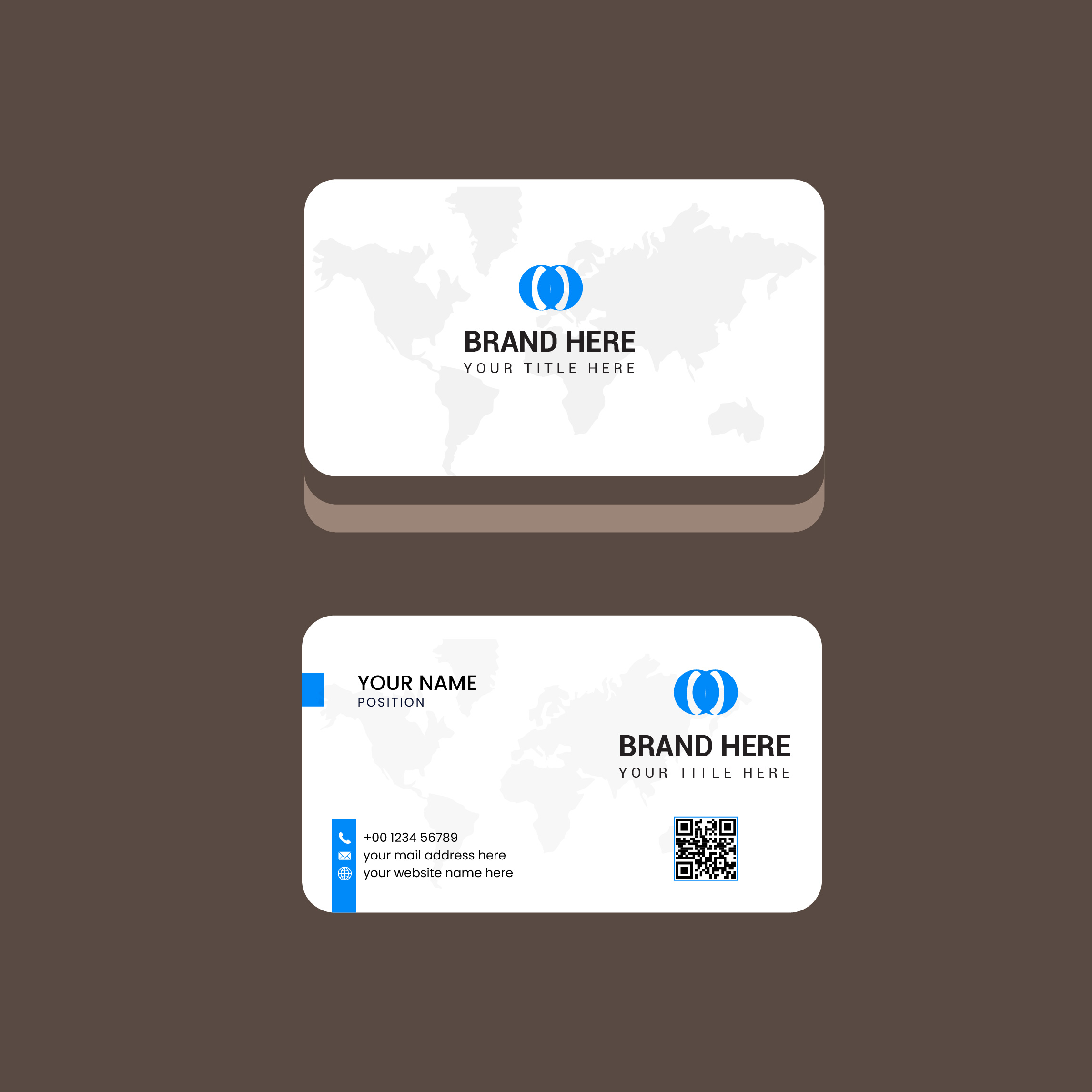 Modern Business Card Template cover image.