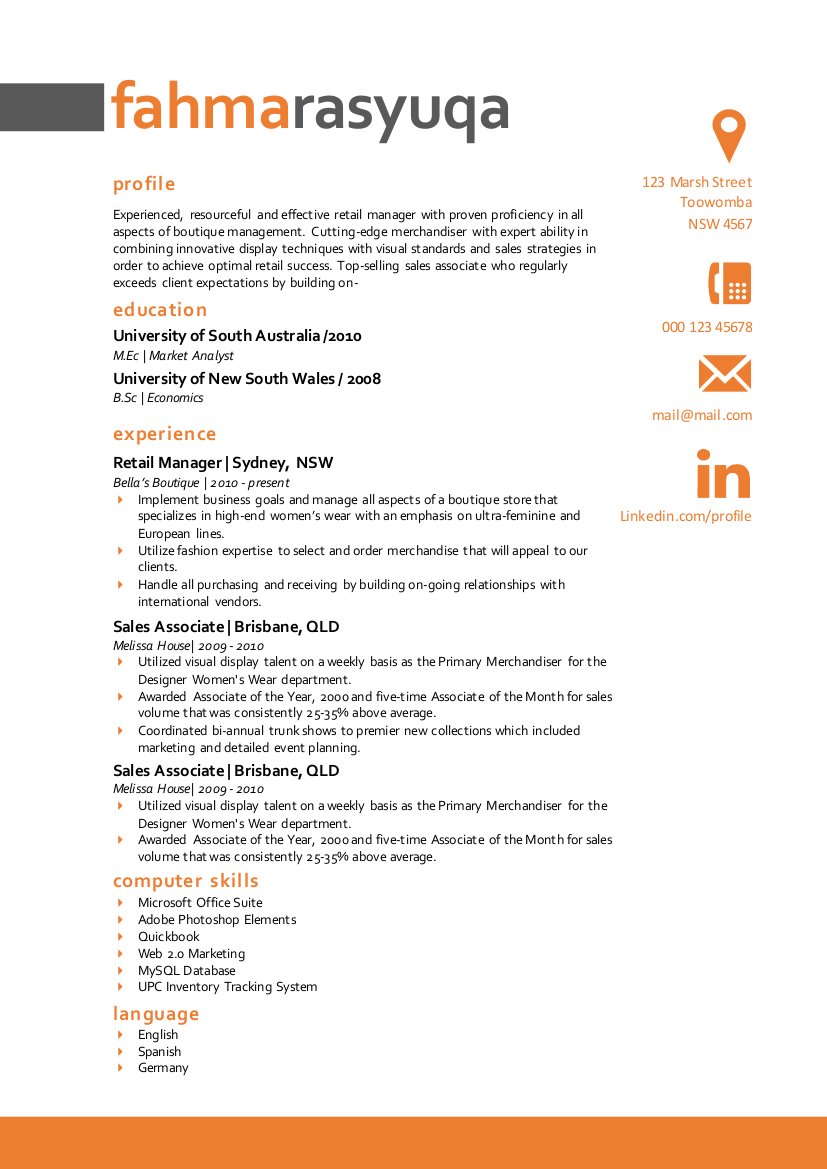 Modern 3 in 1 Word resume templates preview image.