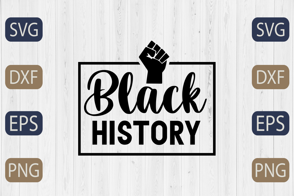 Black history svg files.