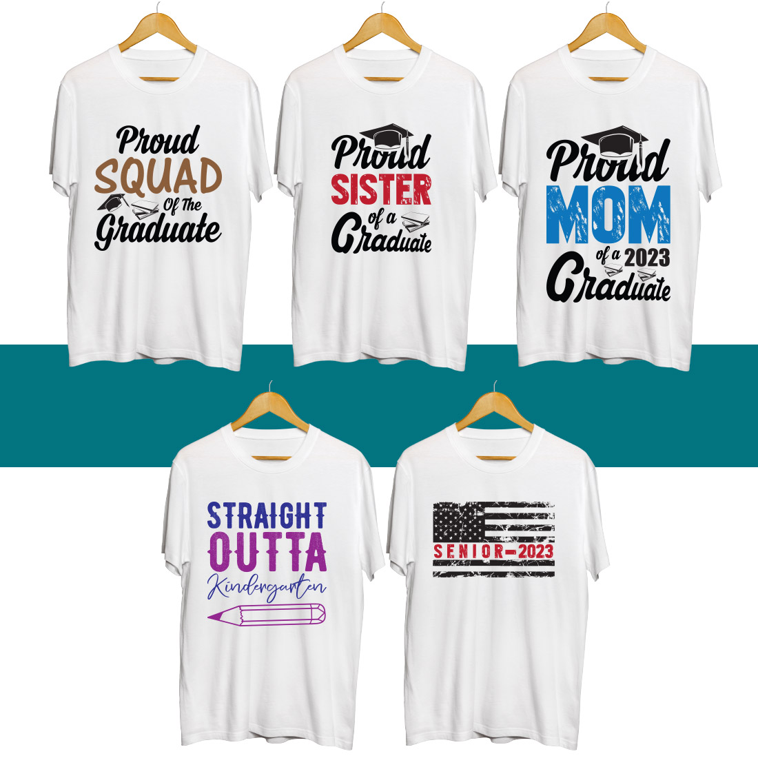 Group of t - shirts that say proud.