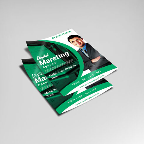 Digital marketing poster/flyer design cover image.