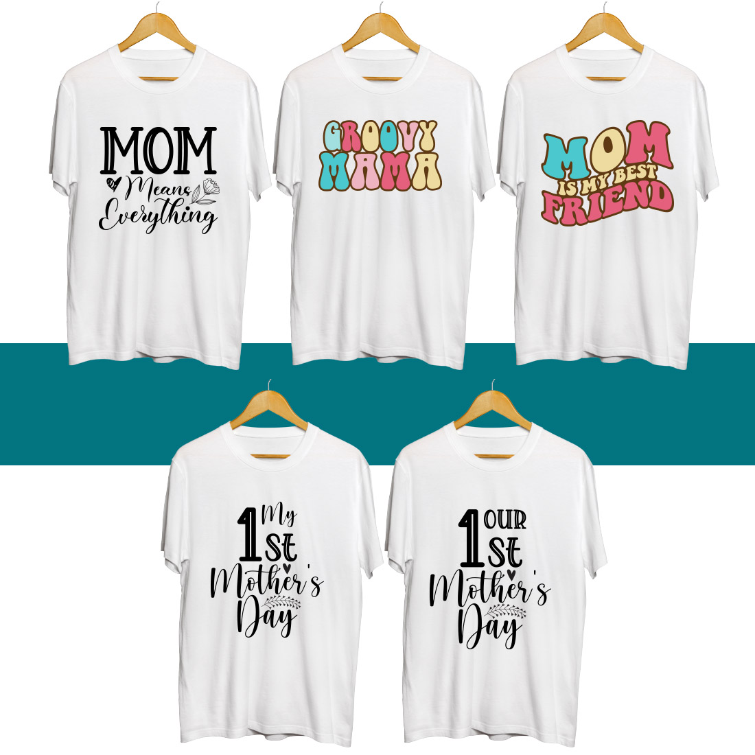 Mother's Day T Shirt Designs Idea   MasterBundles