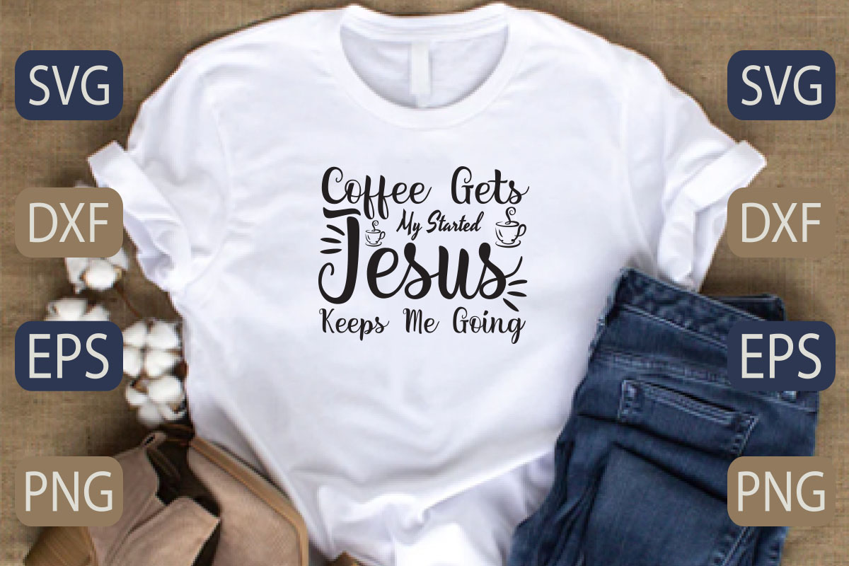 T - shirt that says coffee gets my soul keeps me loving.