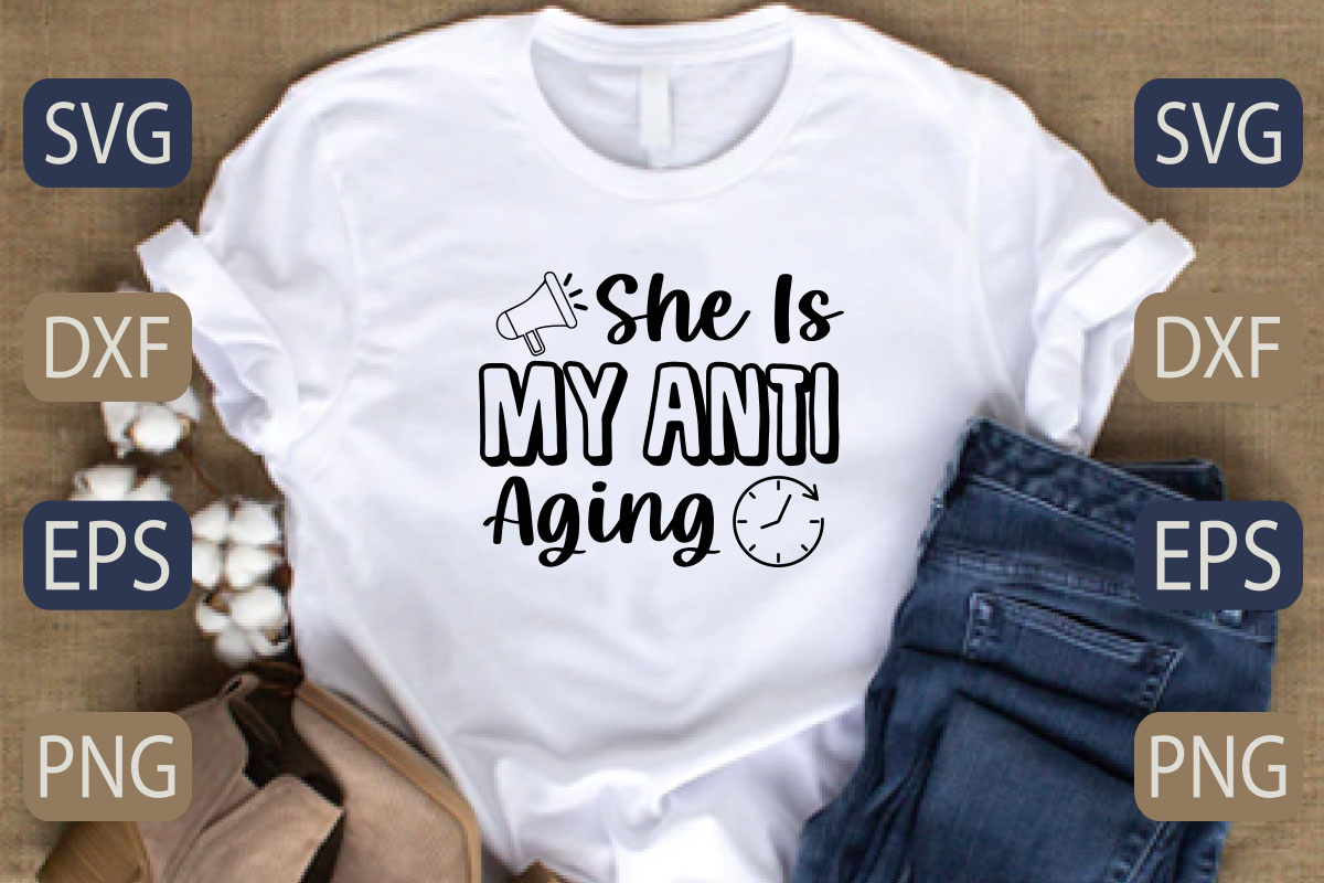 T - shirt that says she is my aunt aging.