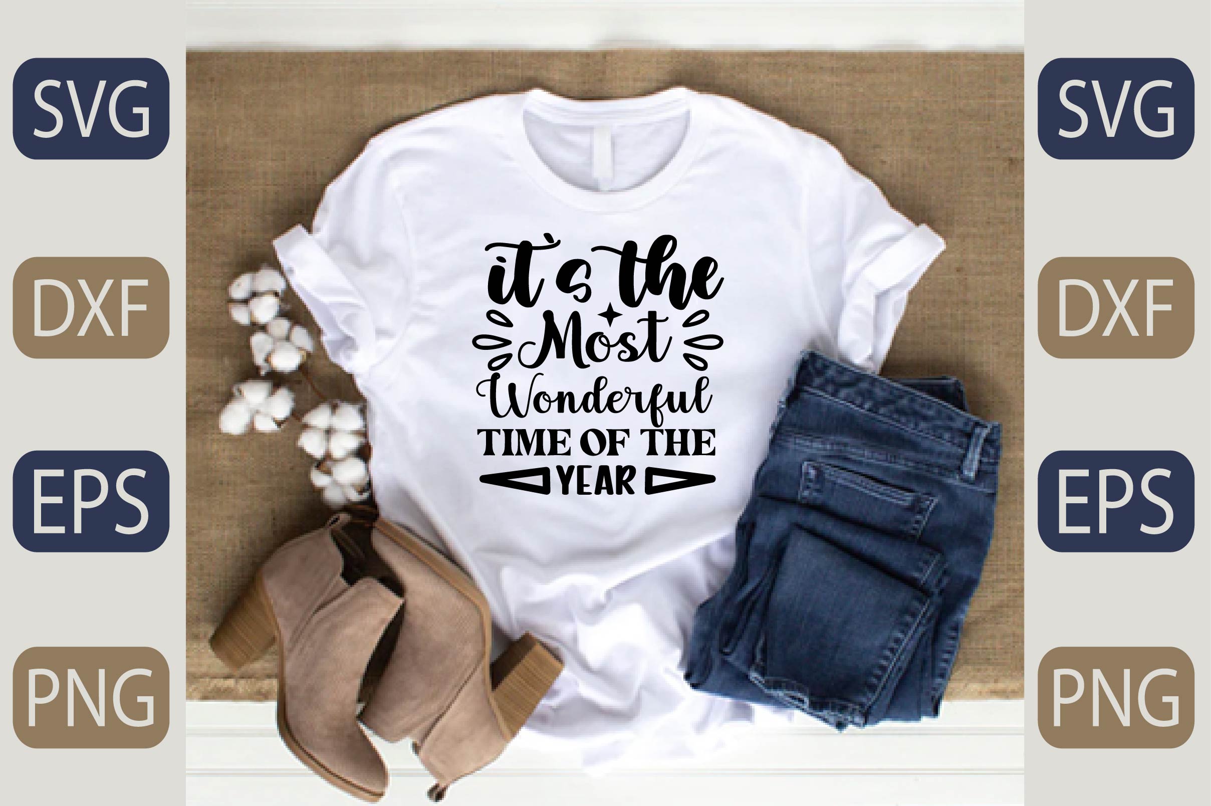 T - shirt that says to the most wonderful time of the year.