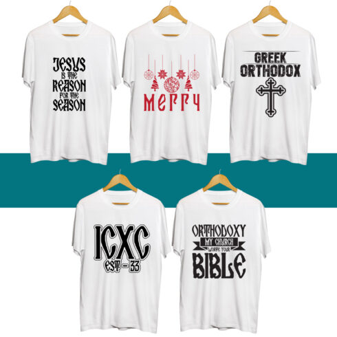 Orthodox Day SVG T Shirt Designs Bundle cover image.