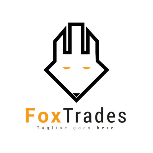 Foxtrade ( Real estate ) logo design cover image.