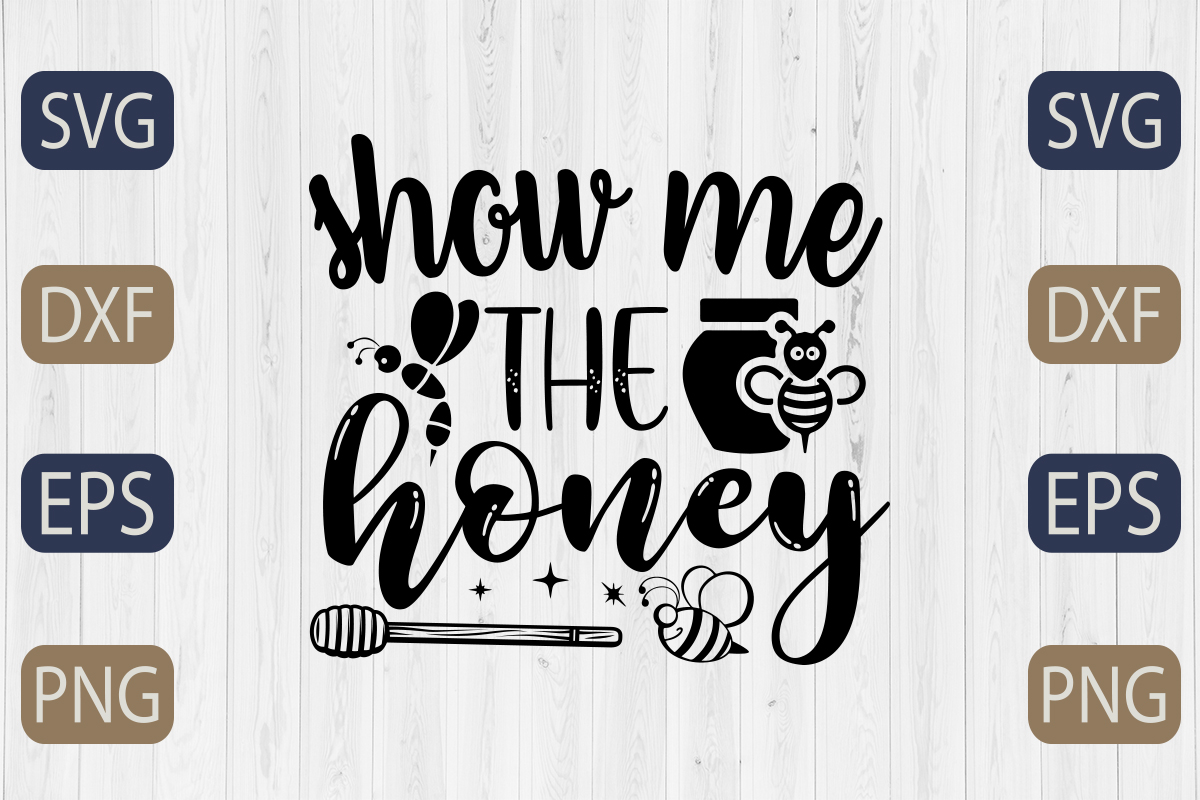 Show me the honey svg cut file.