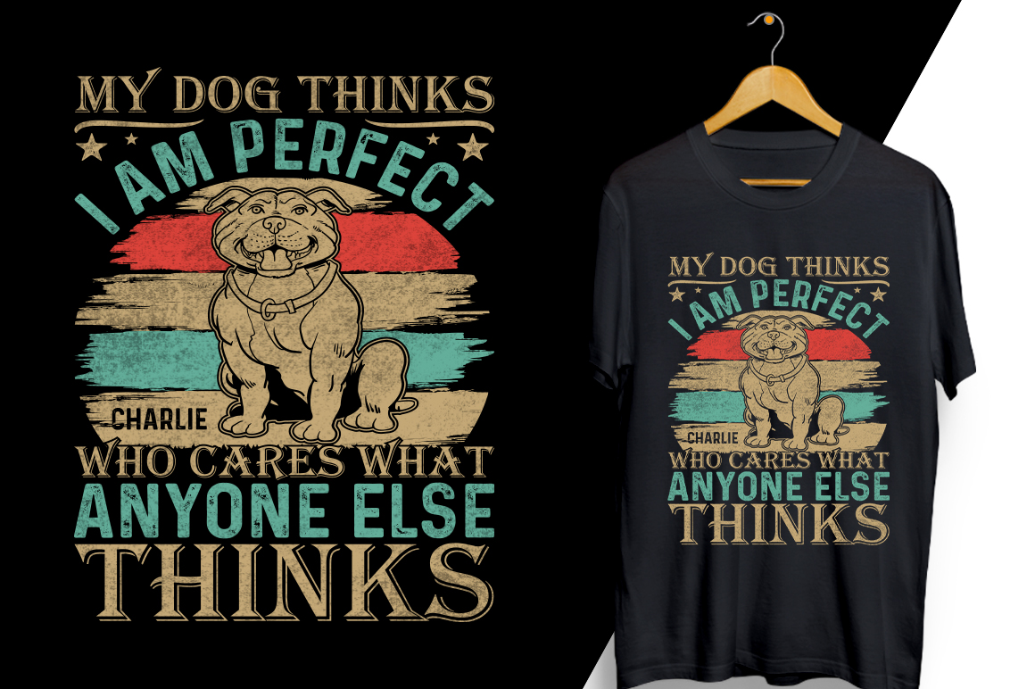 T - shirt with a dog saying.