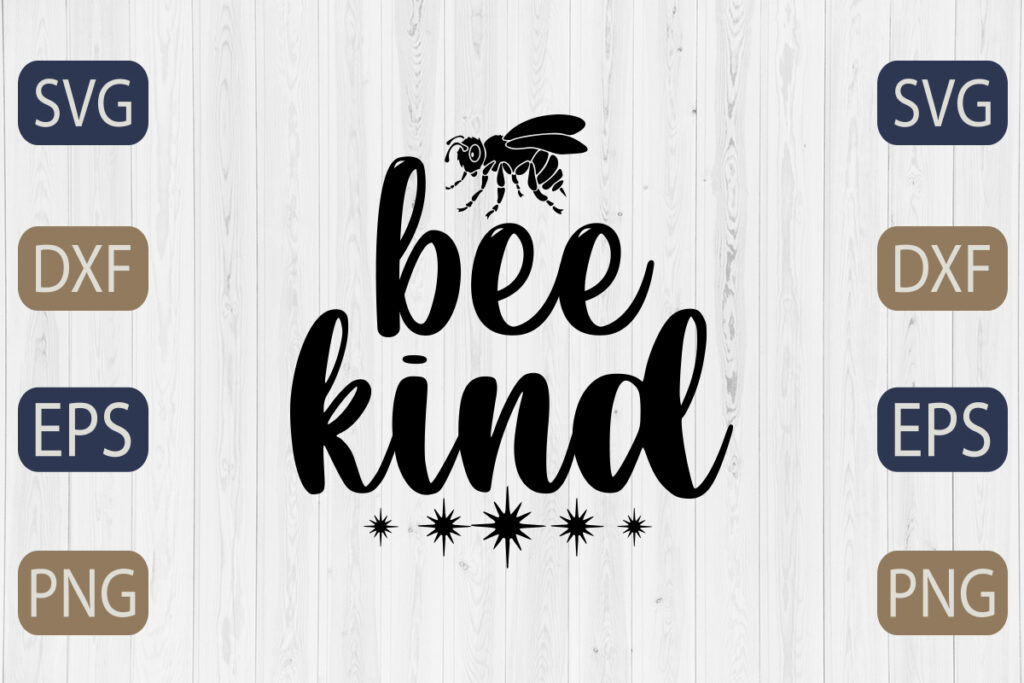 Bee Svg Typography Design Bundle Vol.7 - MasterBundles