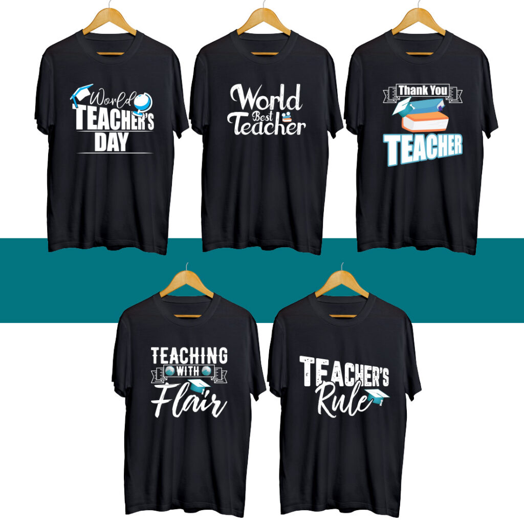 Teacher's Day SVG T Shirt Designs Bundle - MasterBundles