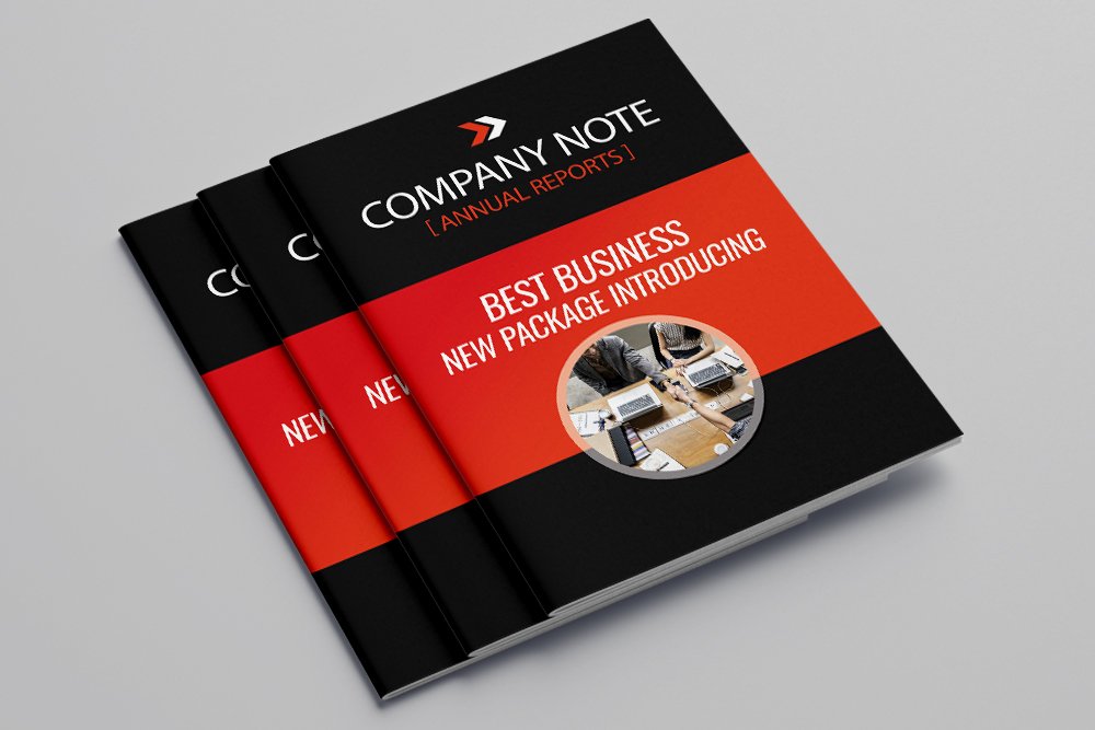Business Bifold Brochure 16 Pages cover image.