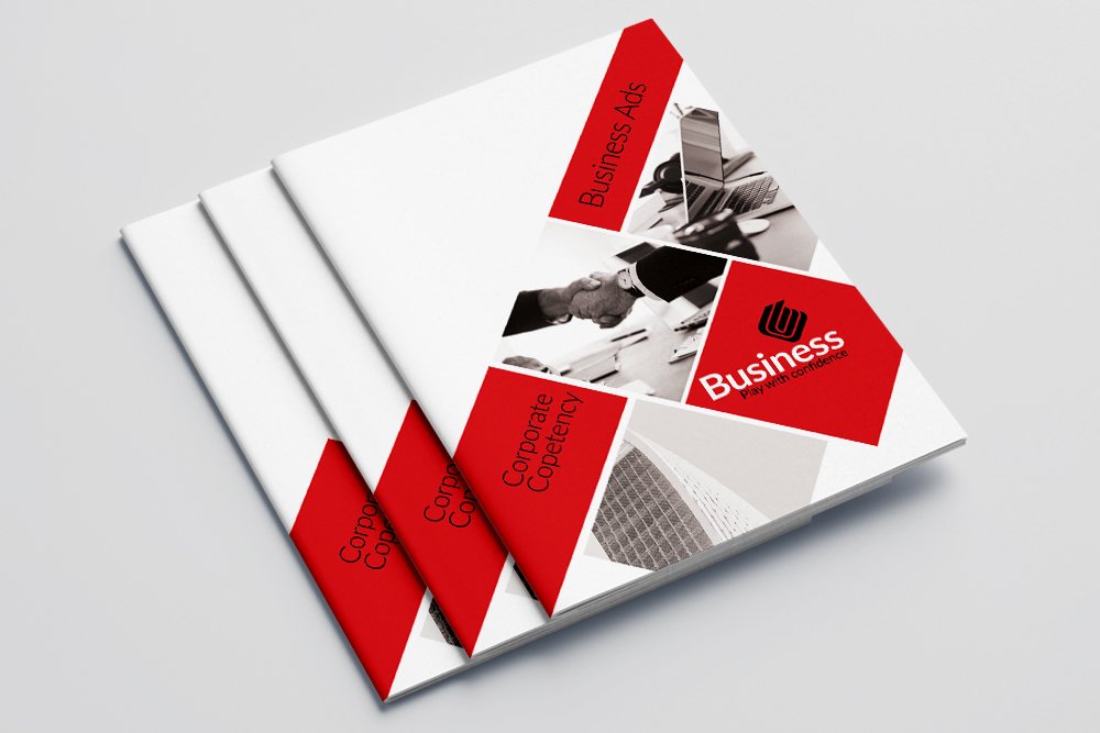 Business Catalogue Brochure 16 Pages cover image.