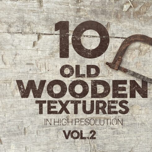 Old Wooden Floor Textures x10 vol2 cover image.