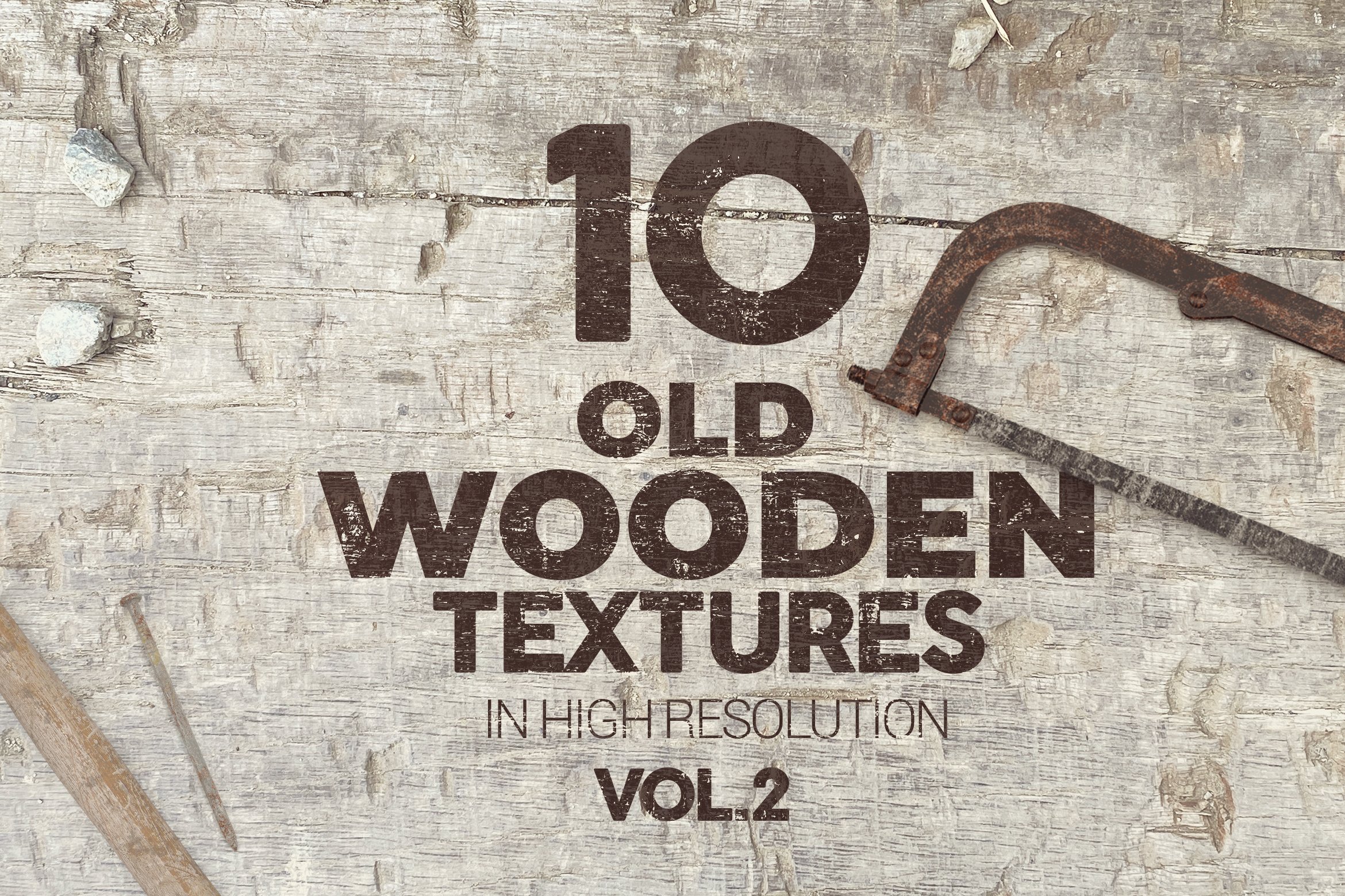 Old Wooden Floor Textures x10 vol2 cover image.