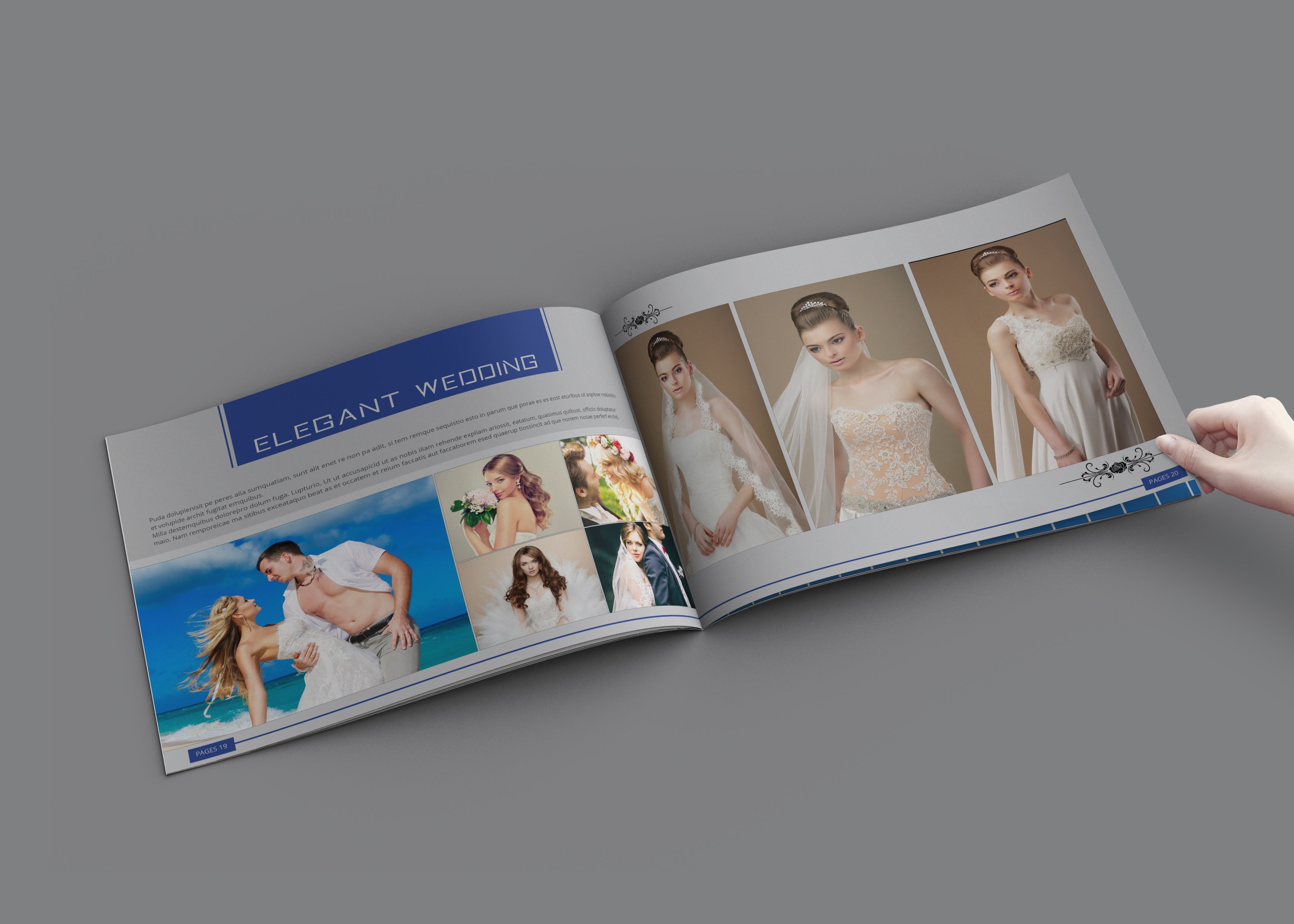 Wedding Protfolio Brochures preview image.