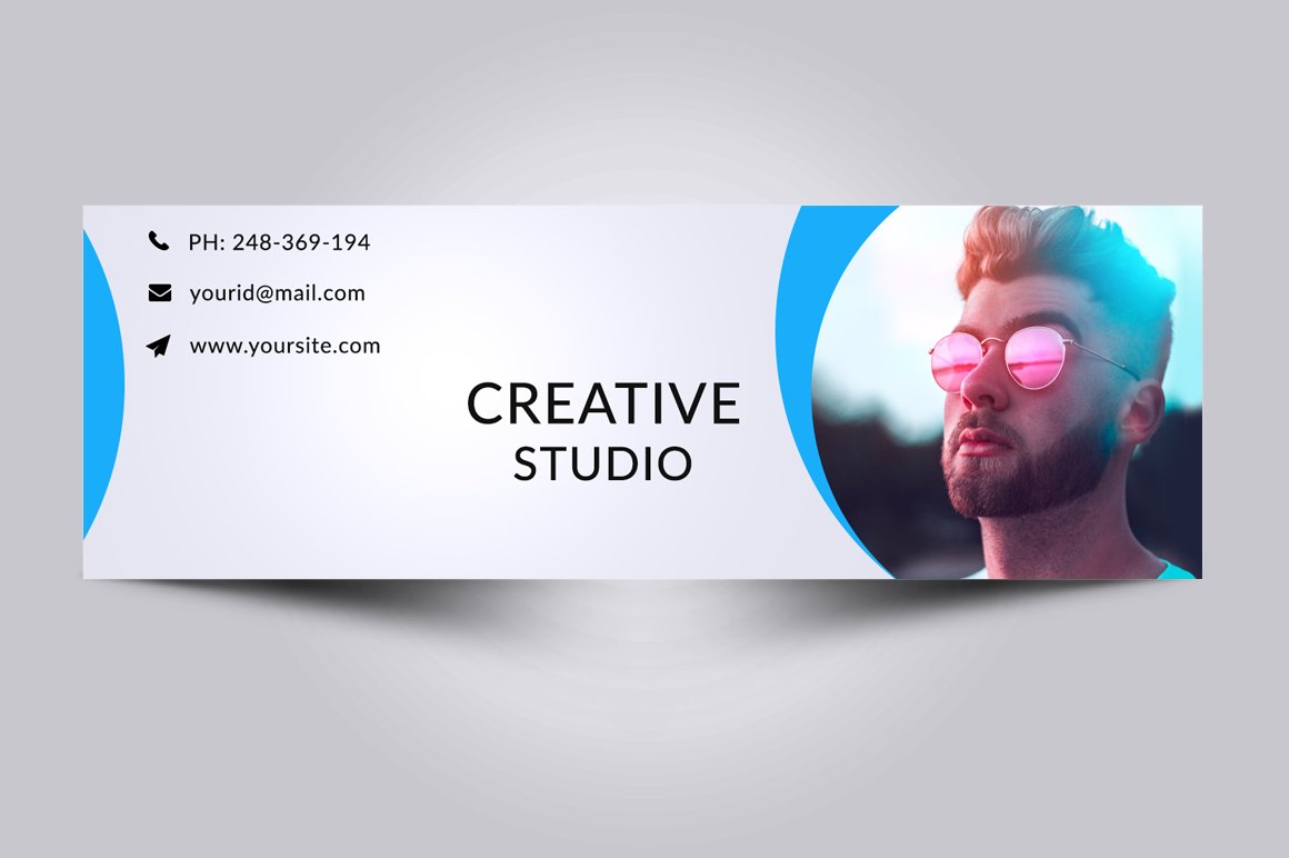 Business Twitter Header preview image.