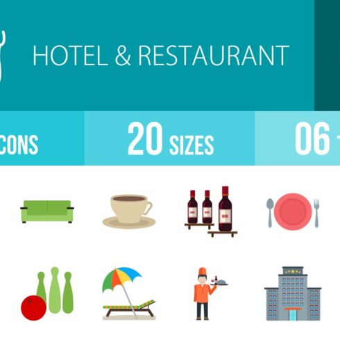 60 Hotel&Restaurant Flat Multicolor cover image.