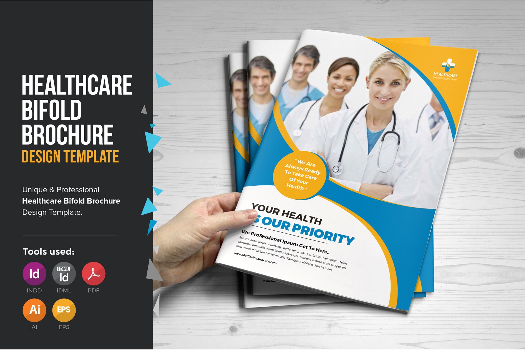 Medical Healthcare Brochure V2 cover image.