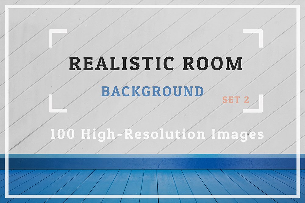 100 Realistic Room Background Set 2 cover image.