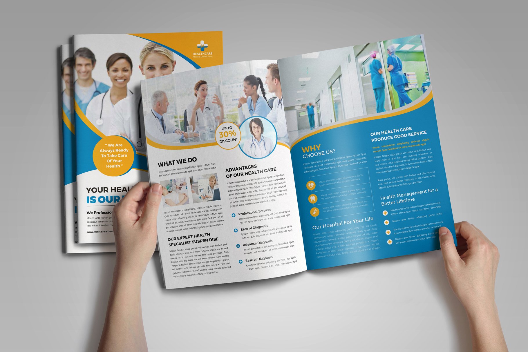 Medical Healthcare Brochure V2 preview image.
