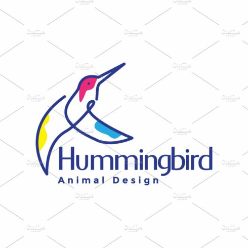 continuous line hummingbird logo cover image.