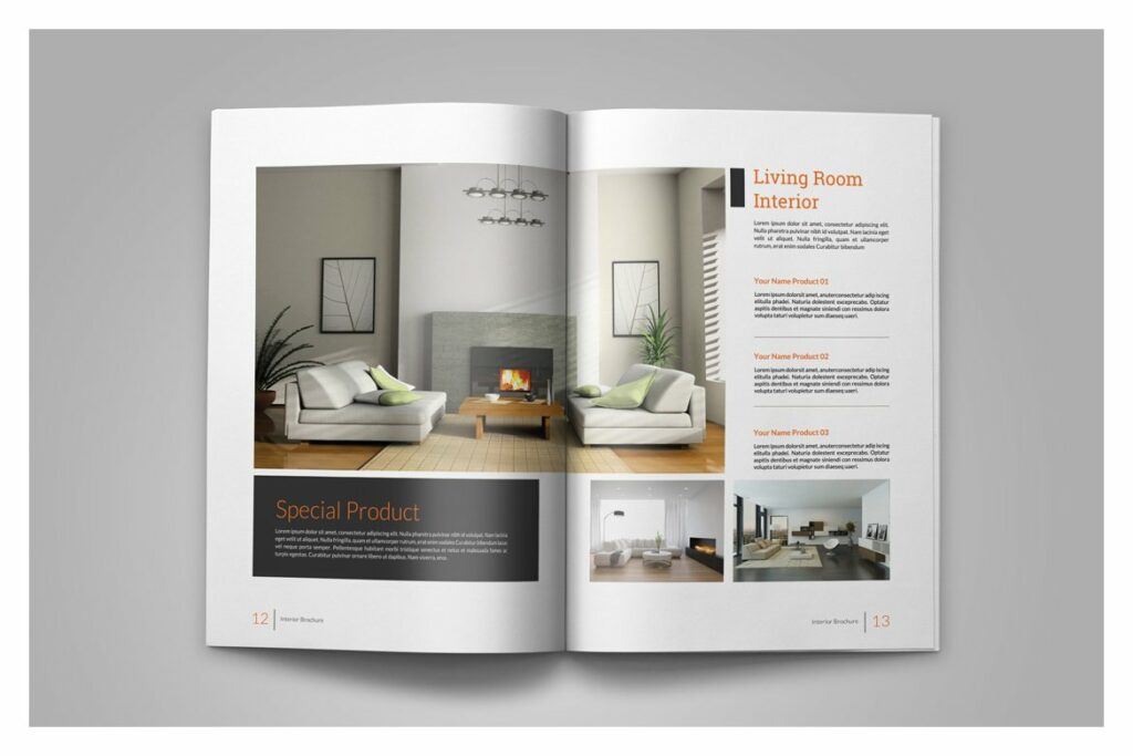 PSD - Interior Brochures / Catalogs – MasterBundles
