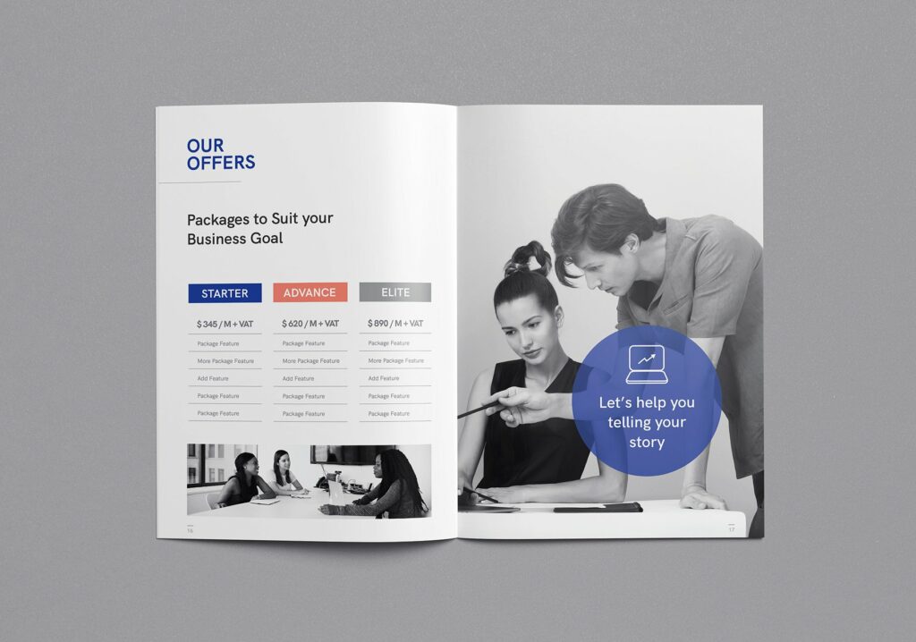 Marketing Proposal | InDesign, Word – MasterBundles