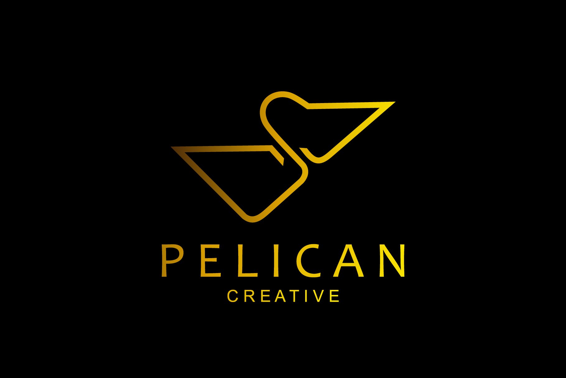 pelican vector logo icon design colo cover image.