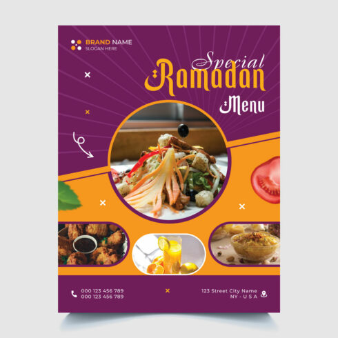 Ramadan Flyer Template Design cover image.