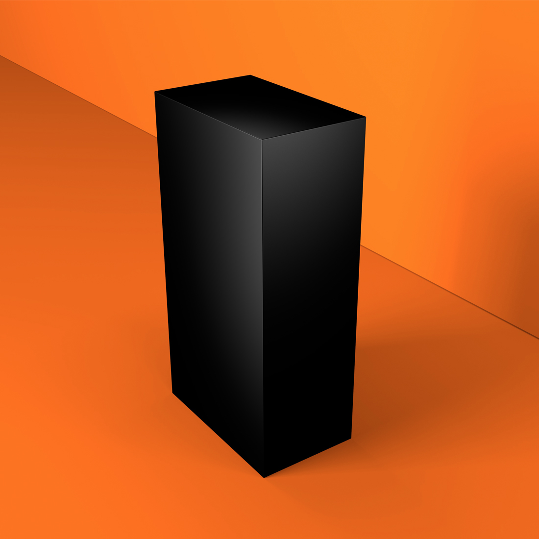 Abstract High Quality 3d perfume box preview image.