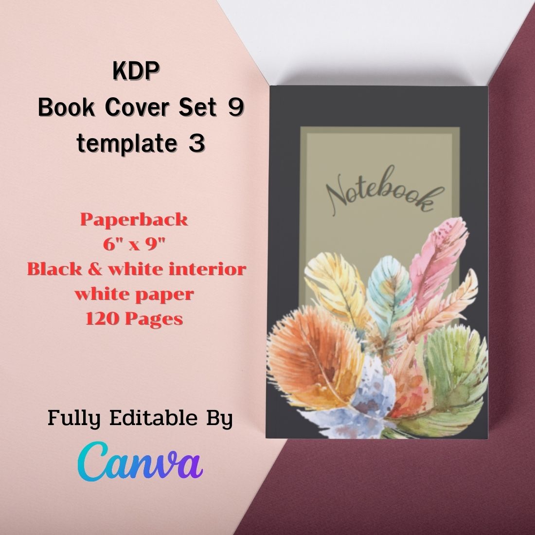 Book cover set 9 template 3.