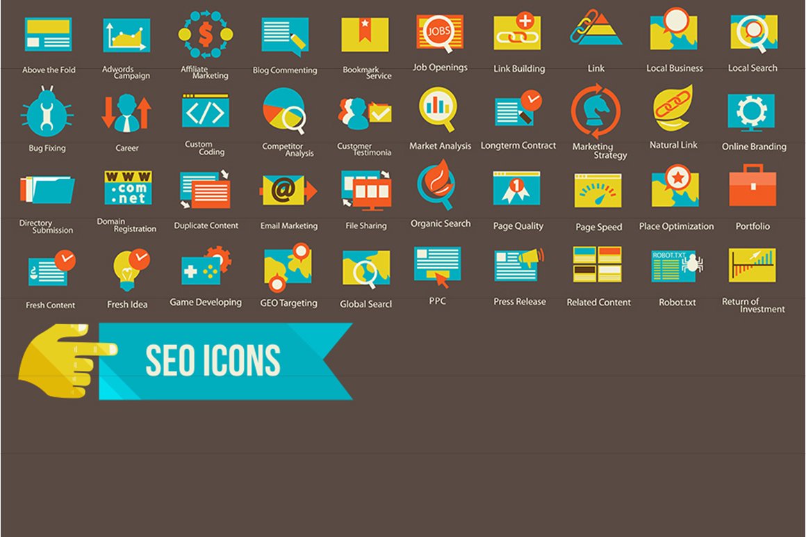 Seo Icons cover image.