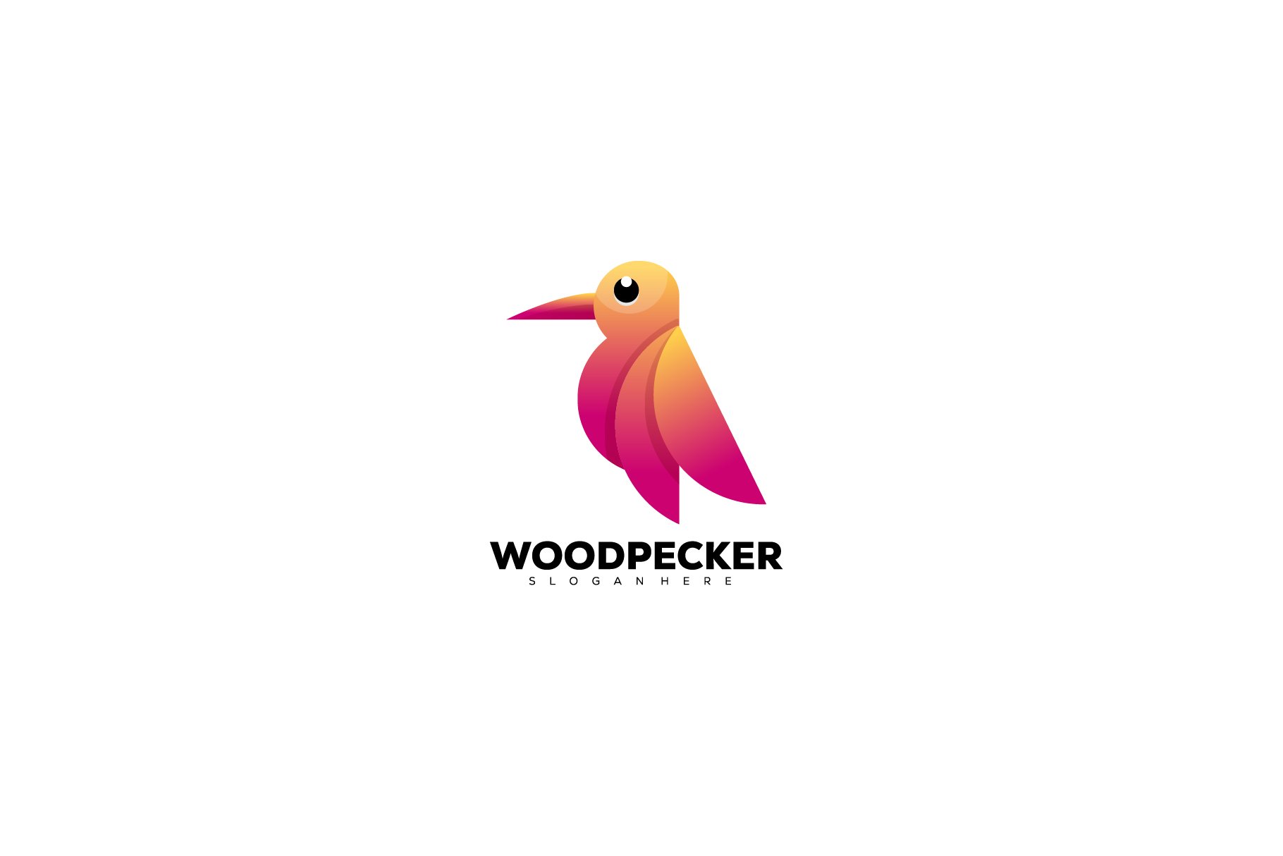 woodpecker logo colorful design grad cover image.