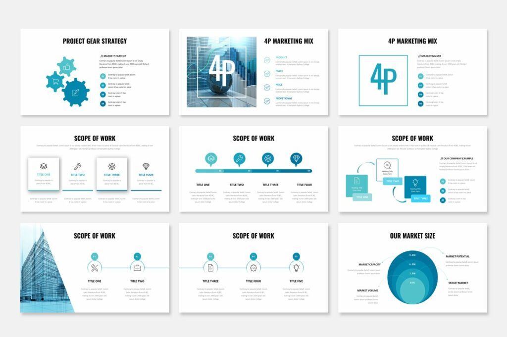 Business Proposal PowerPoint – MasterBundles