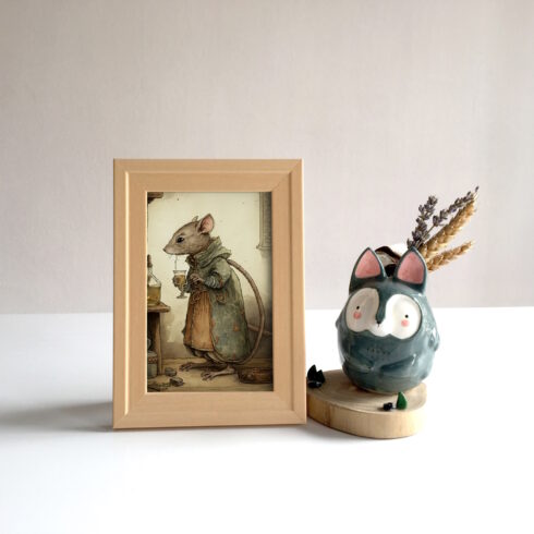 Fairytale Animal Book Illustrations prompt for Midjourney - MasterBundles