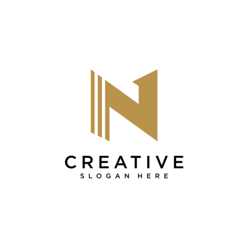 N Letter Logo Design - MasterBundles